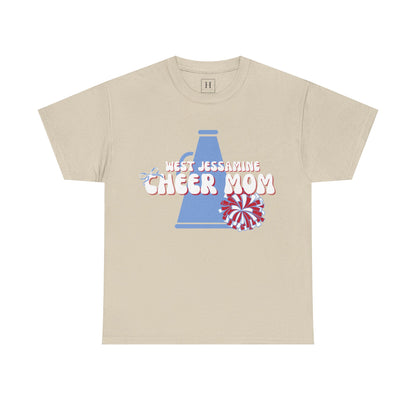 West Jessamine Cheer Mom Megaphone & Pom - Unisex Shirt