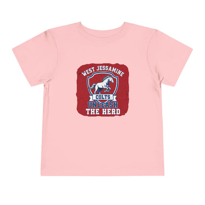 Toddler; West Jessamine Unleash The Herd - Unisex T-shirt