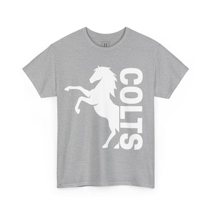 COLTS, Horse in White - Unisex Tee