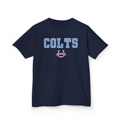 YOUTH --- COLTS - West Horseshoe Logo - Unisex Shirt