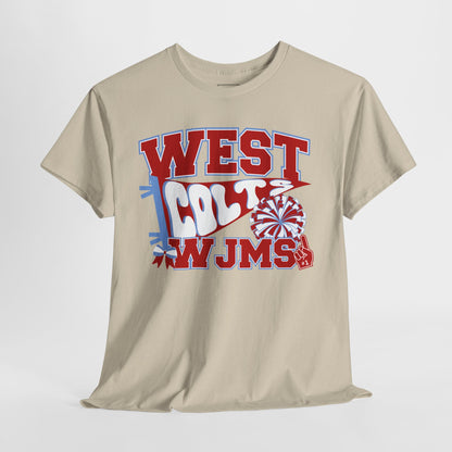 West Jessamine WJMS Colts Fan Tee —  Front & Back Unisex Tee