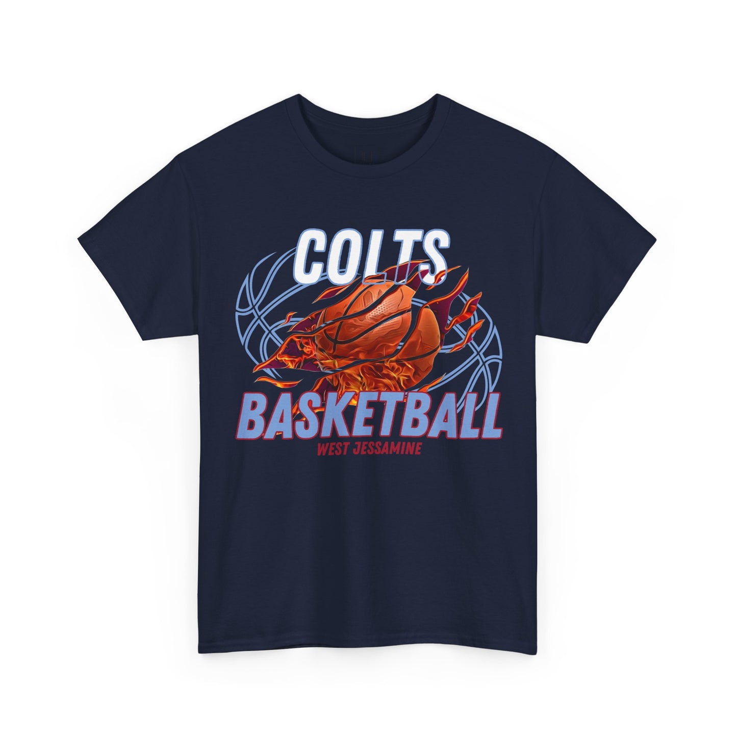 West Jessamine Colts Basketball  —  Unisex T-Shirt