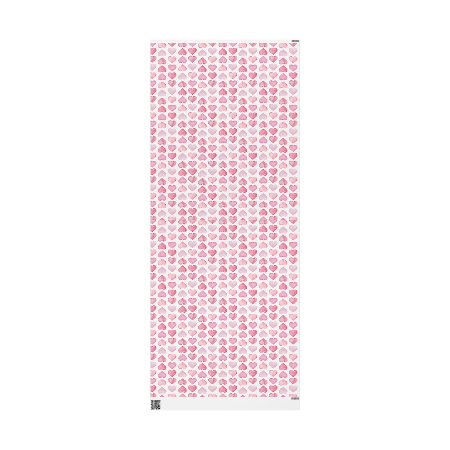 Shades of Pink Heart Wrapping Paper — Coquette Gift Wrap