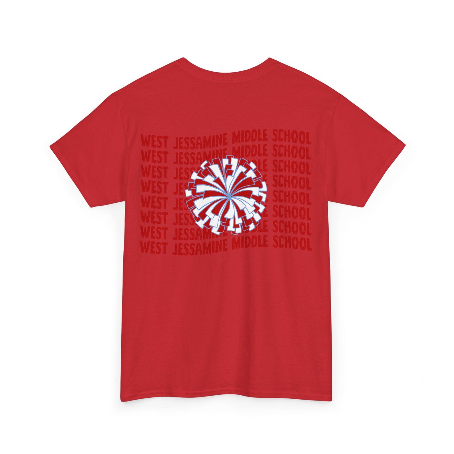 West Jessamine WJMS Colts Fan Tee —  Front & Back Unisex Tee