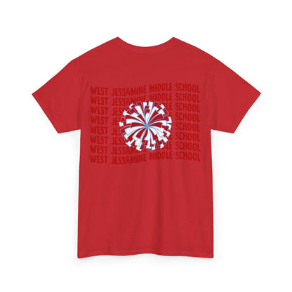 West Jessamine WJMS Colts Fan Tee —  Front & Back Unisex Tee