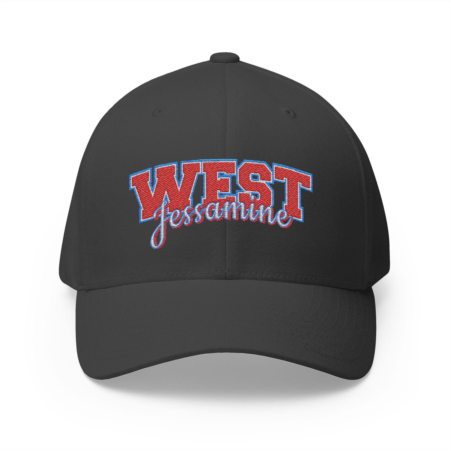 West Jessamine - Colts Pennant on Left Side - Embroidered Baseball Cap — Retro Game Day School Spirit