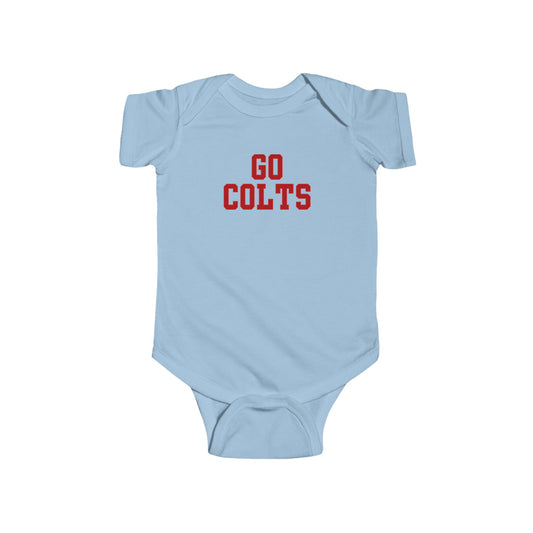 Infant Onesie, West Jessamine Go Colts -- Unisex