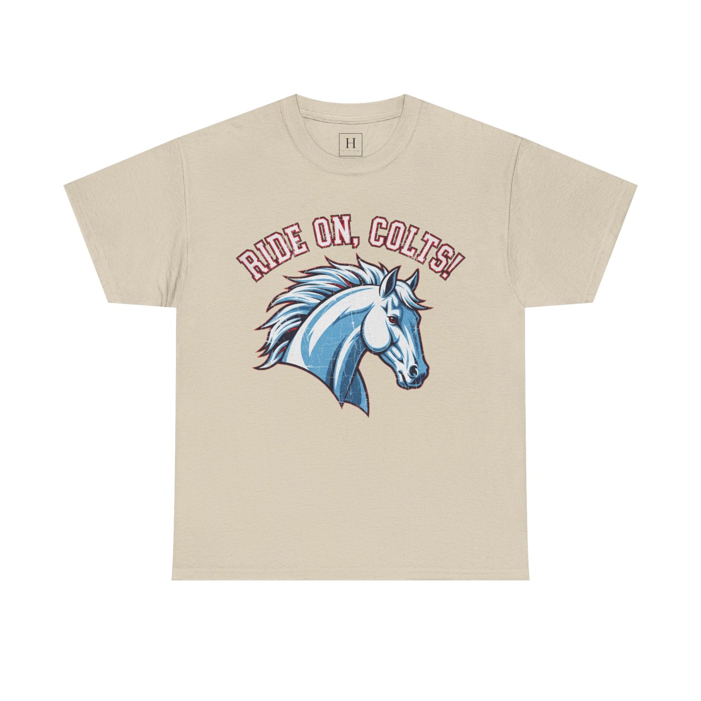 T-Shirt -RIDE ON COLTS - West Jessamine Unisex Tee