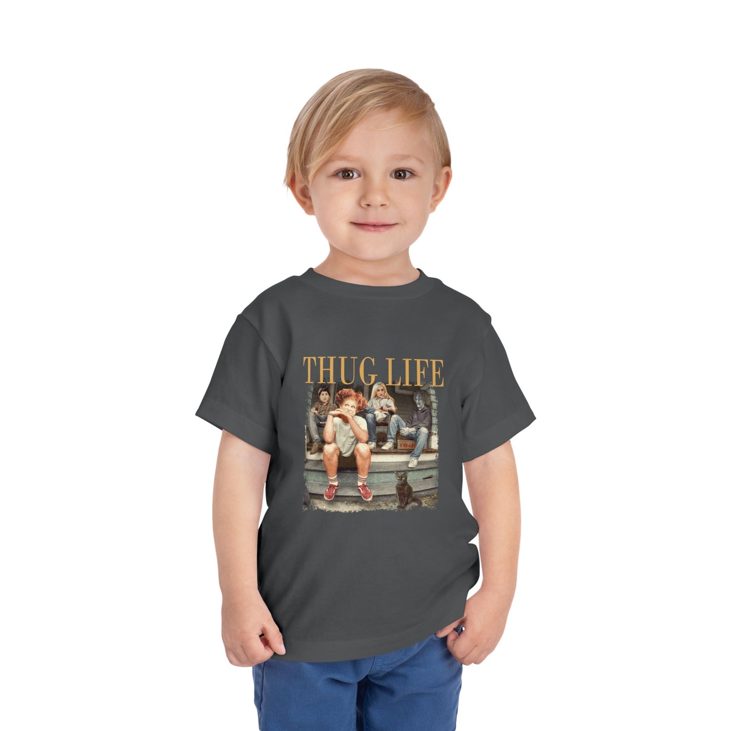 Toddler Thug Life Hocus Pocus Halloween T-shirt