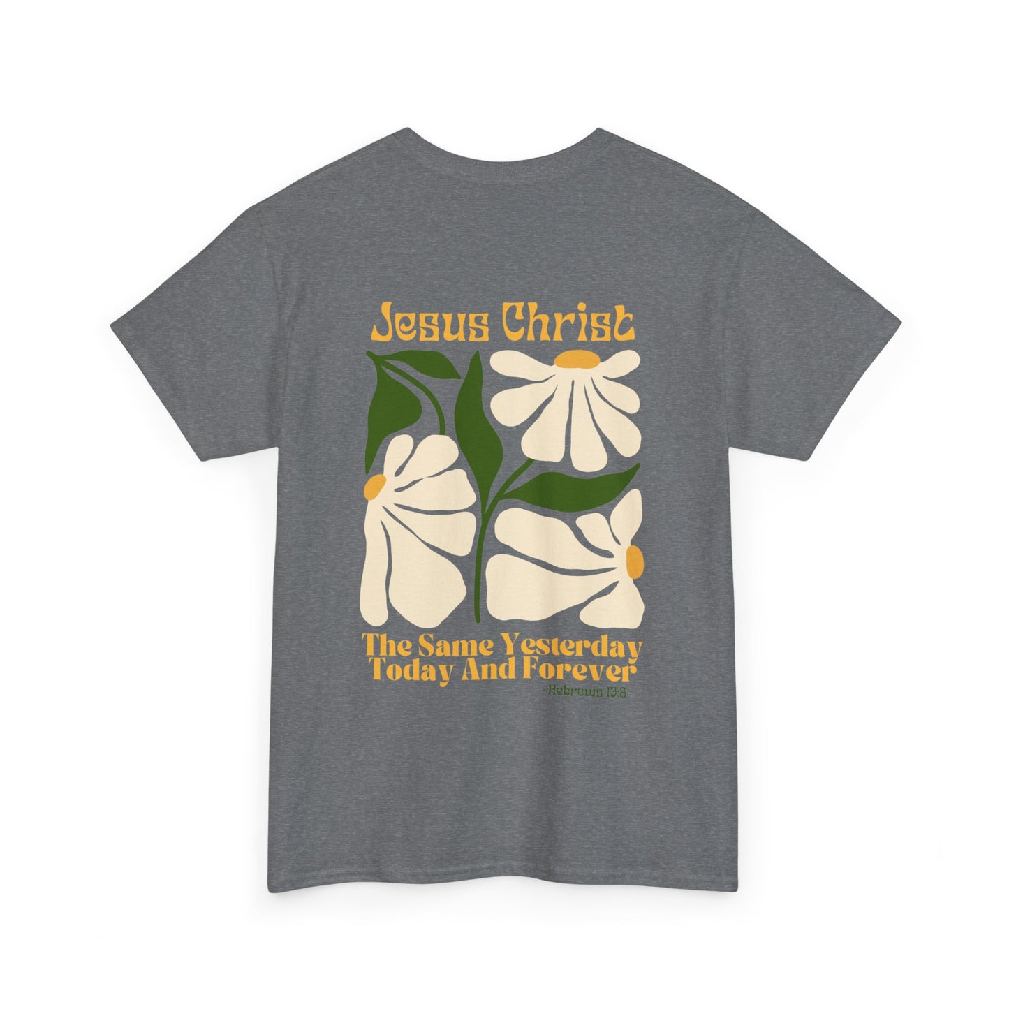 Jesus Never Changes Christian Short Sleeve Tee