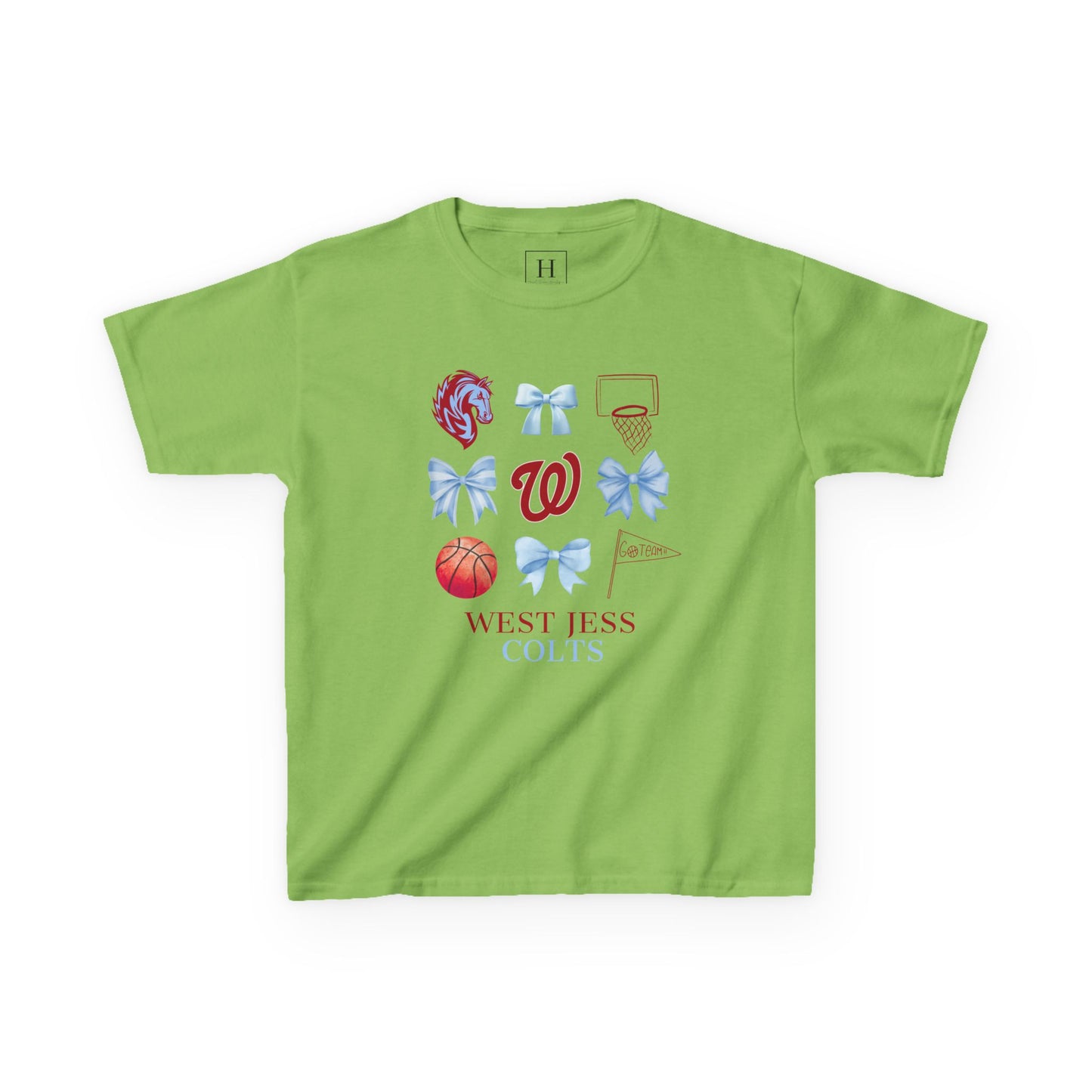 YOUTH --- West Jessamine Basketball Coquette Unisex Tee