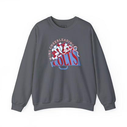 WJMS Cheerleading Megaphone Colts - Unisex Sweatshirt