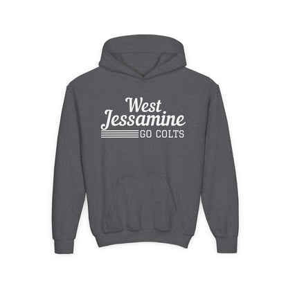Youth Crewneck HOODIE - West Jessamine Colts - Unisex
