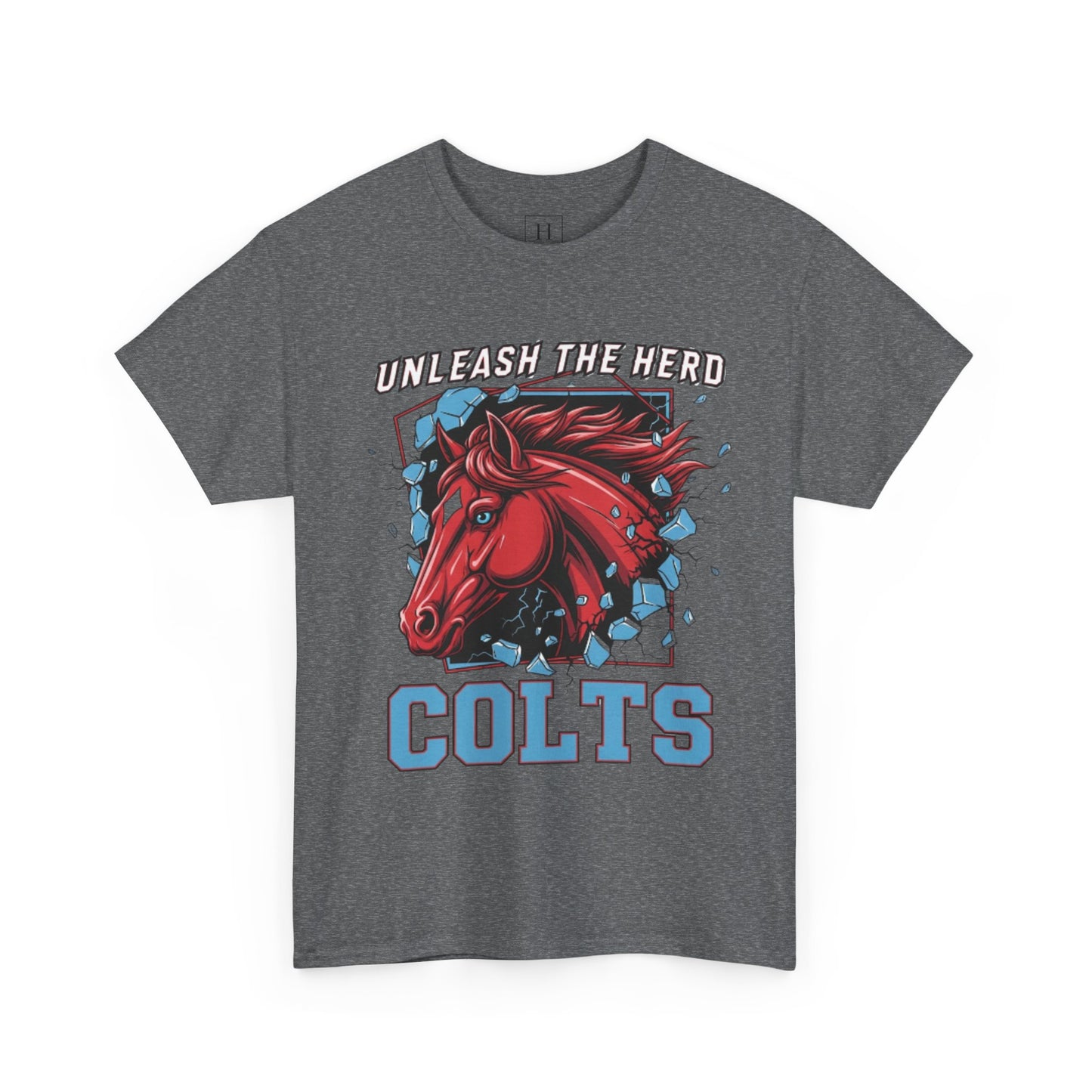 Vintage Horsehead Unisex Tee - Unleash the Herd Design