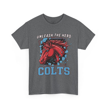 Vintage Horsehead Unisex Tee - Unleash the Herd Design
