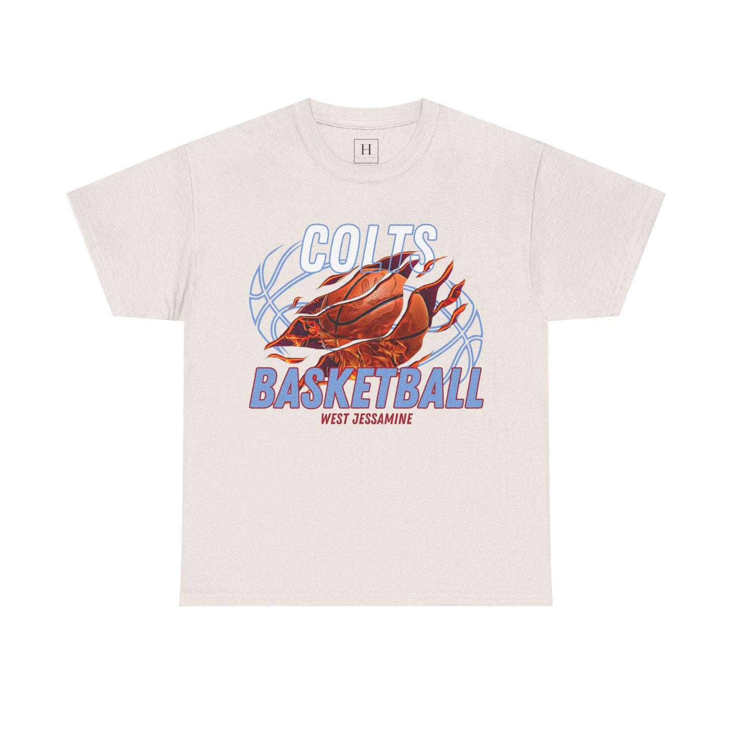 West Jessamine Colts Basketball  —  Unisex T-Shirt