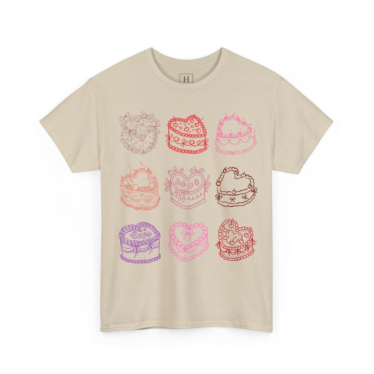 Coquette Cherry Bow Cake T-Shirt