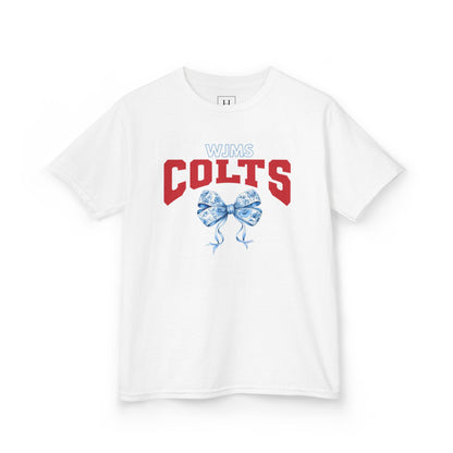 YOUTH - WJMS COLTS Coquette Bow Tee