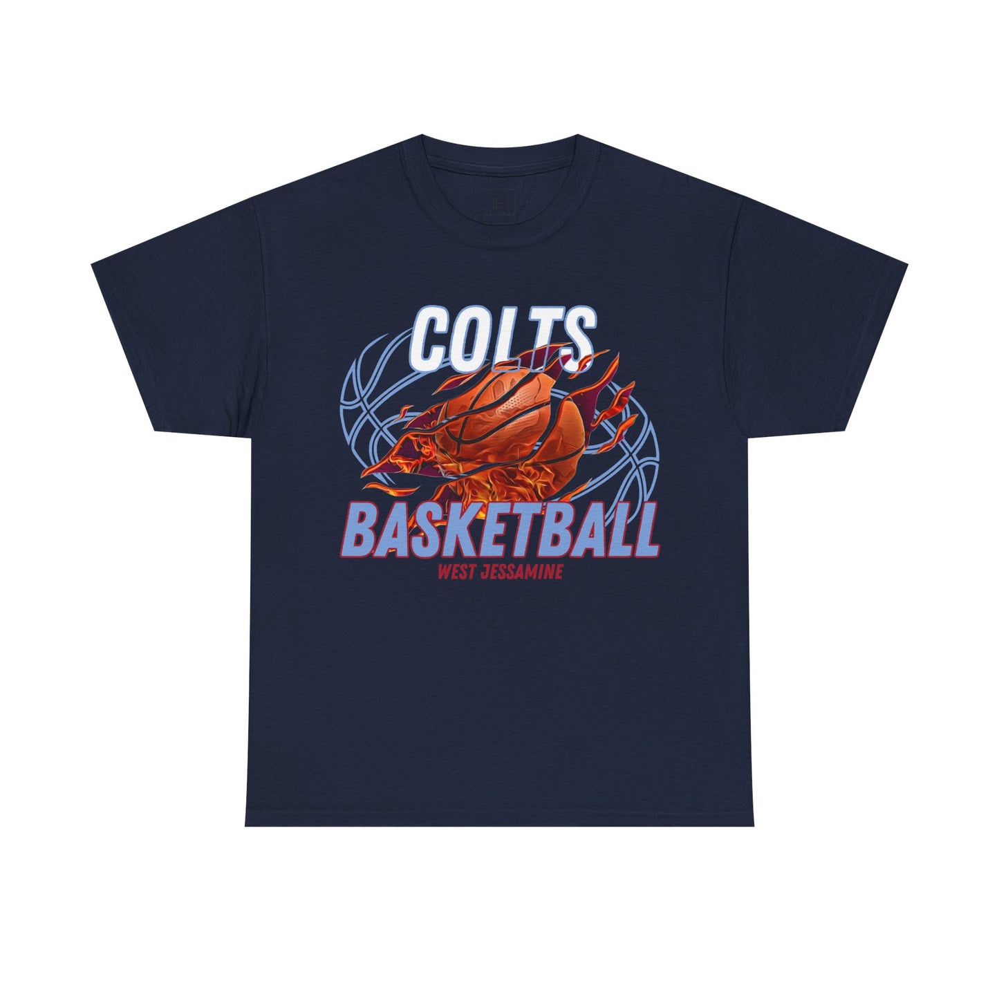 West Jessamine Colts Basketball  —  Unisex T-Shirt