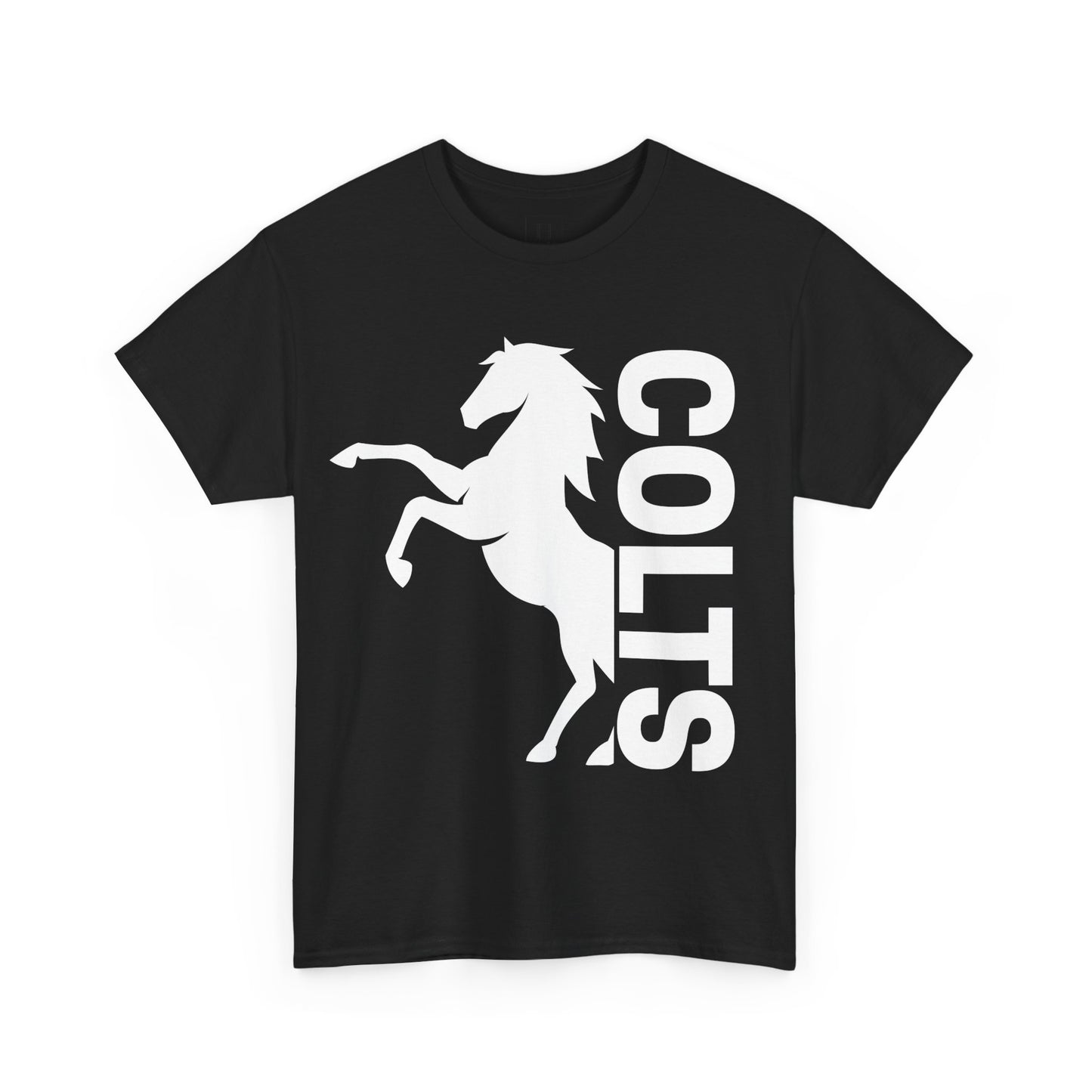 COLTS, Horse in White - Unisex Tee