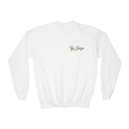 Youth East Jessamine "Go Jags" Crewneck Sweatshirt - Unisex - Embroidered