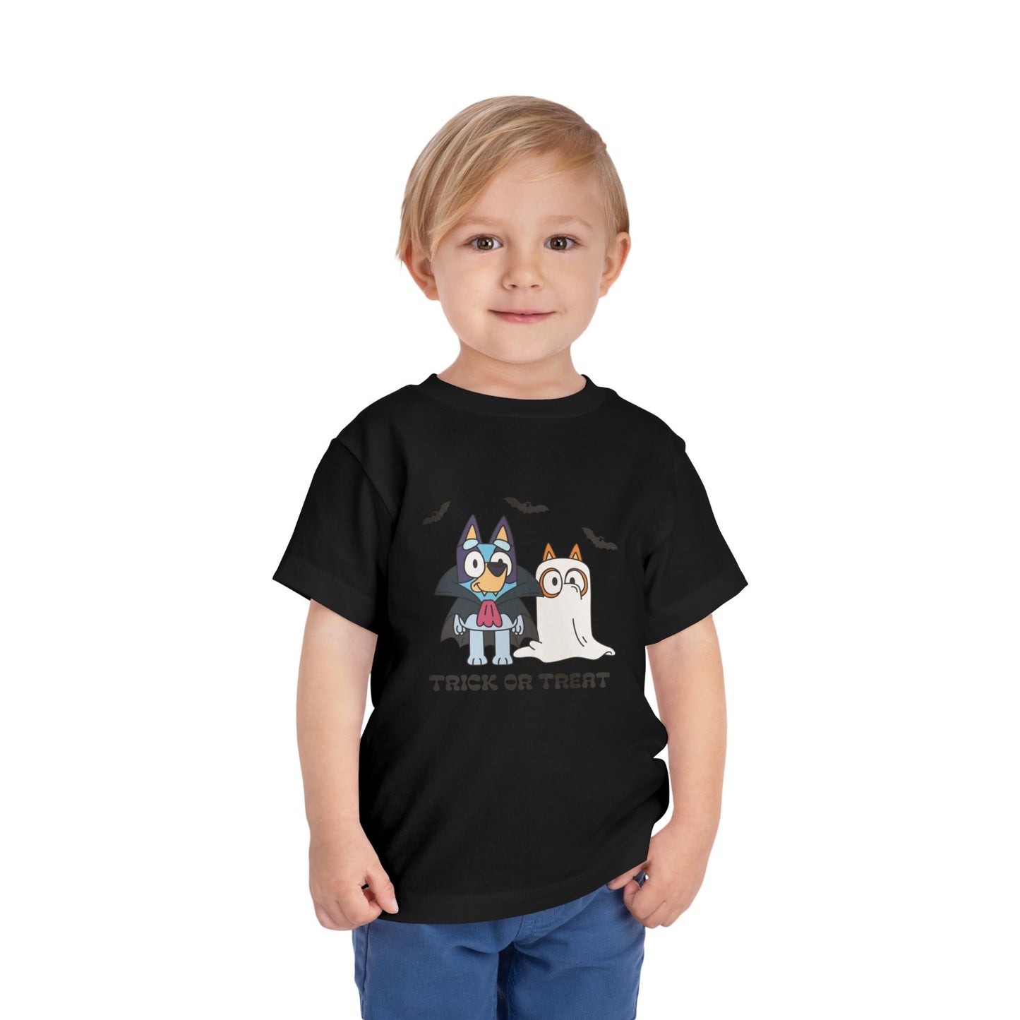 Toddler Bluey Trick or Treat T-shirt