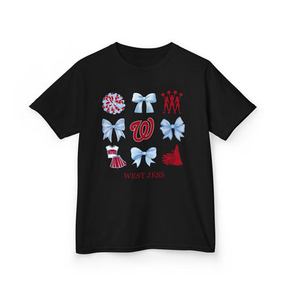 YOUTH - West Jessamine Cheerleading Coquette Bows