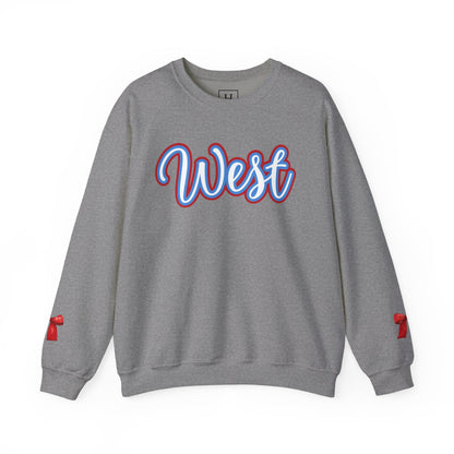 WJ WEST Jessamine -- Bows on Sleeves -- Unisex Sweatshirt