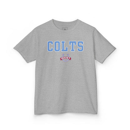 YOUTH --- COLTS - West Horseshoe Logo - Unisex Shirt
