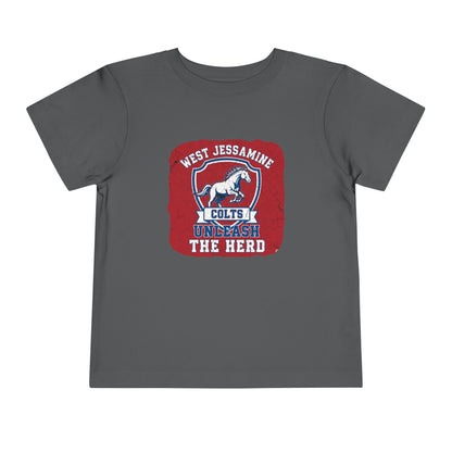 Toddler; West Jessamine Unleash The Herd - Unisex T-shirt