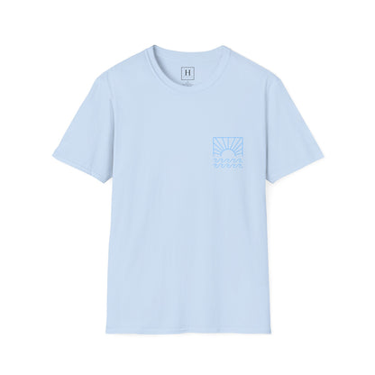 be the light christian bible blue (front and back)