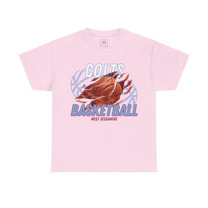 West Jessamine Colts Basketball  —  Unisex T-Shirt