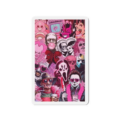 HALLOWEEN Chic Die-Cut Magnets for Home Decor, Stylish Refrigerator Magnet, Personalized Office Decor, Custom Gift Idea, Modern Home Accessories