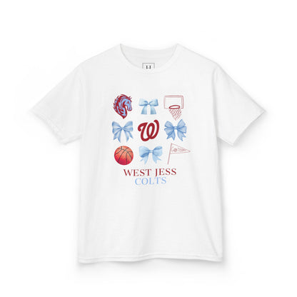 YOUTH --- West Jessamine Basketball Coquette Unisex Tee
