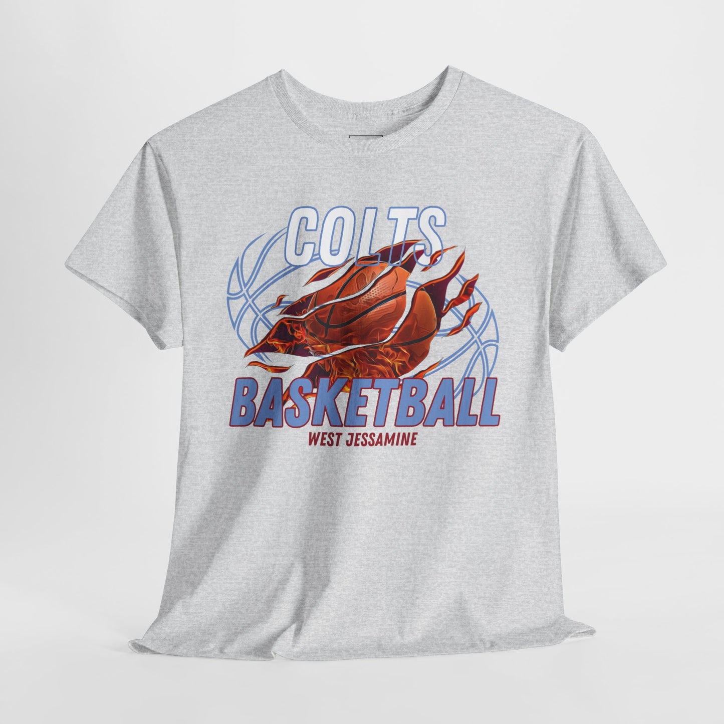 West Jessamine Colts Basketball  —  Unisex T-Shirt