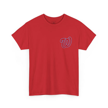 (W) Logo on Front; West Jessamine COLTS on Back —  Front & Back Unisex T-Shirt