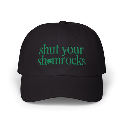 Shut Your Shamrocks Day Dad Cap