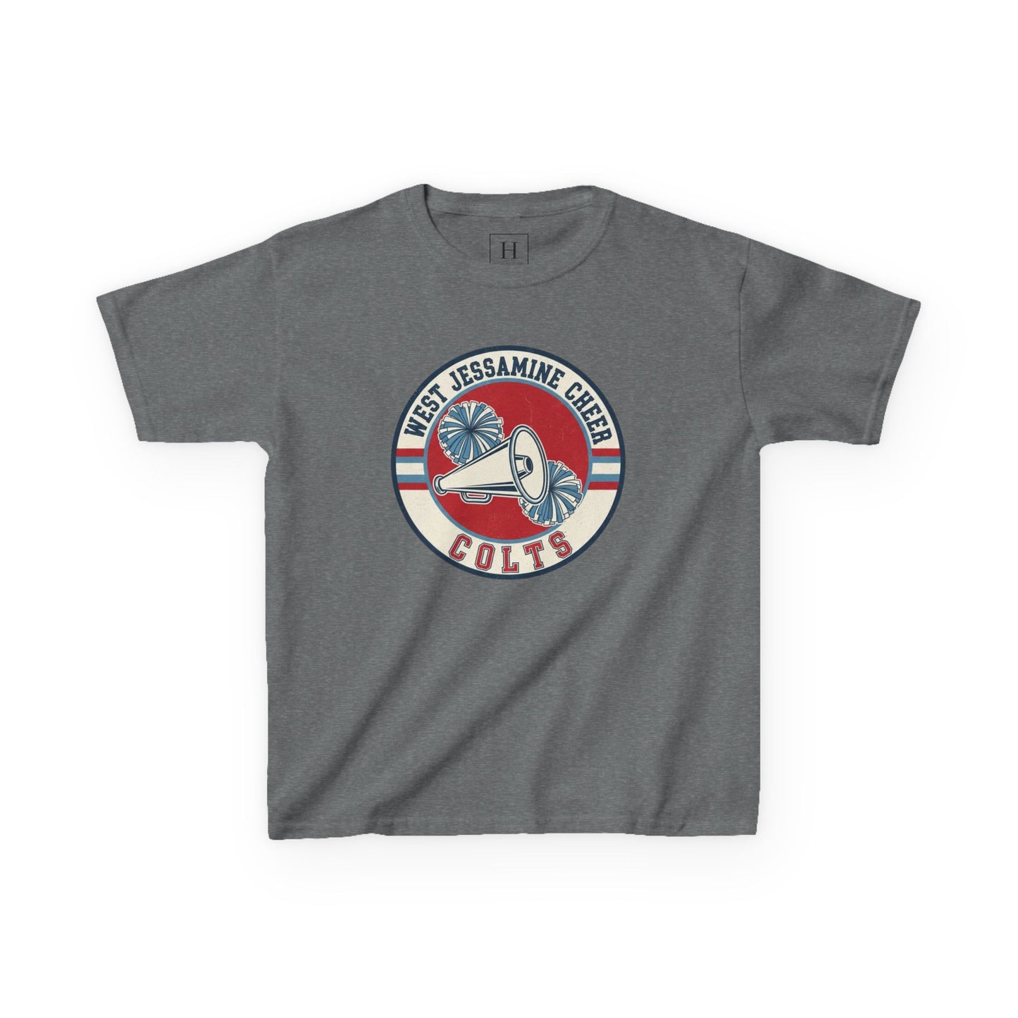 YOUTH -- Vintage West Jessamine Cheer - Colts - Unisex Tee