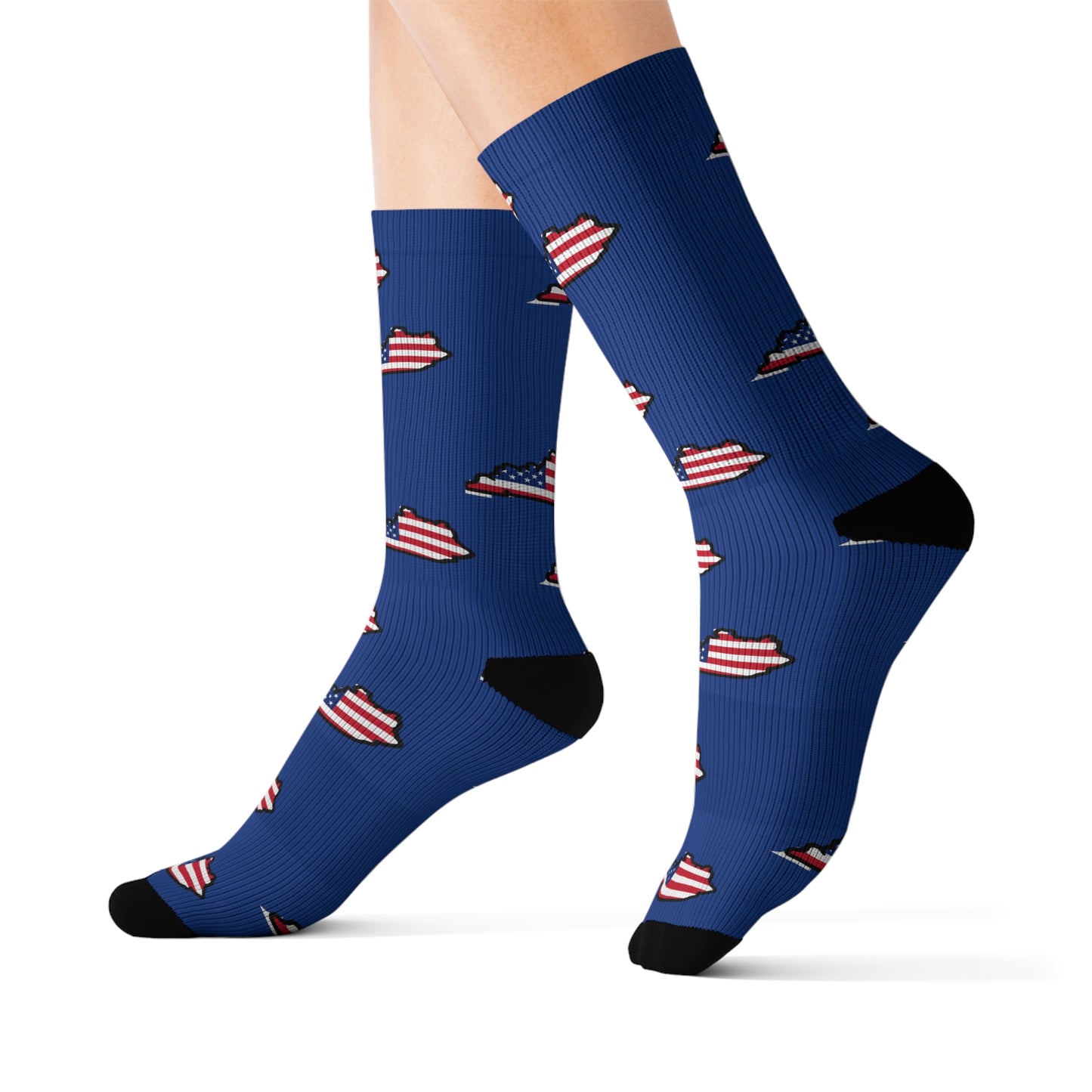 America Kentucky Socks in Blue