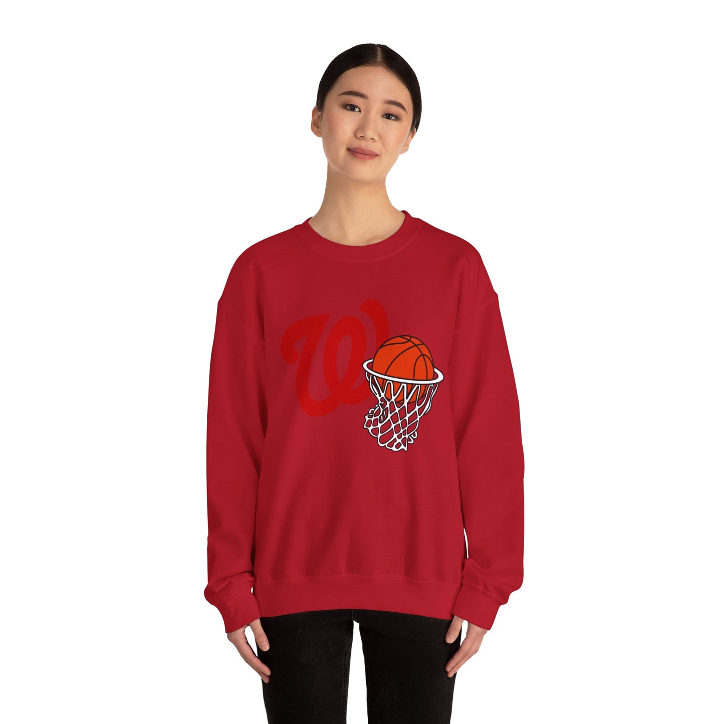 West Jessamine Logo & Basketball- Unisex Sweatshirt