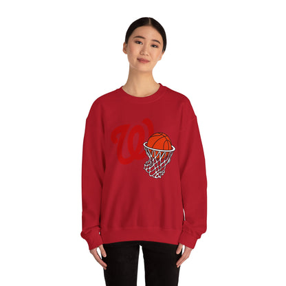 West Jessamine Logo & Basketball- Unisex Sweatshirt