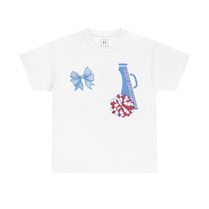West Jessamine Cheer Bow & Poms - Unisex Shirt