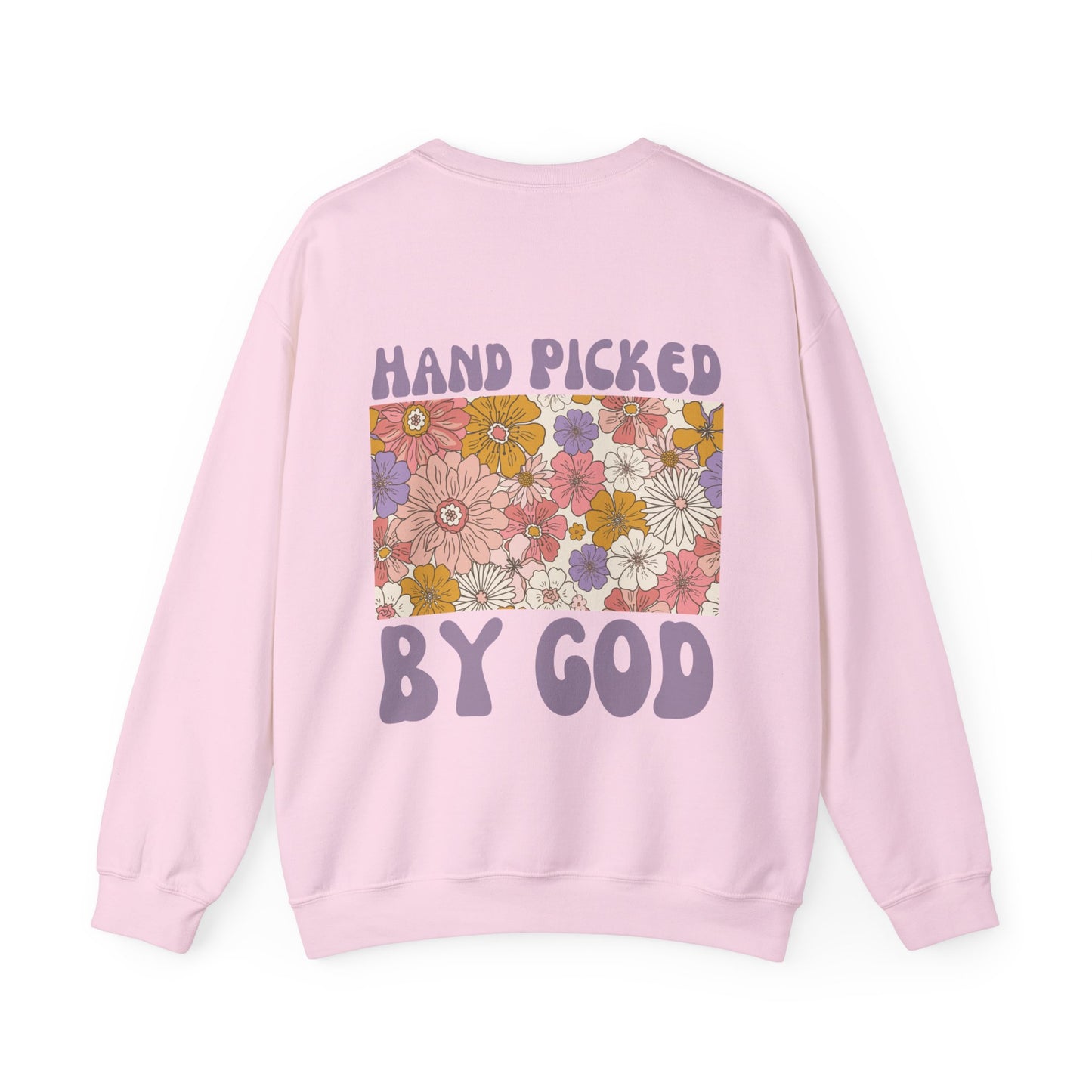 hand picked by god PY christian sweater (front and back)
