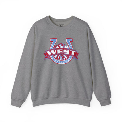 West Jessamine Horseshoe Logo w/ Pom Sweatshirt