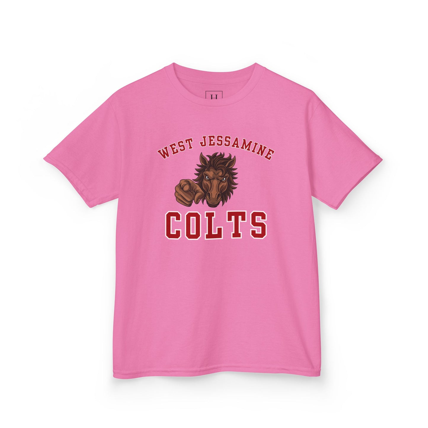 YOUTH --- West Jessamine Colts Mascot - YOU  -- Unisex Tee