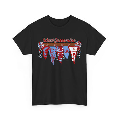 WJMS : West Jessamine Pennant Flags - Unisex Shirt