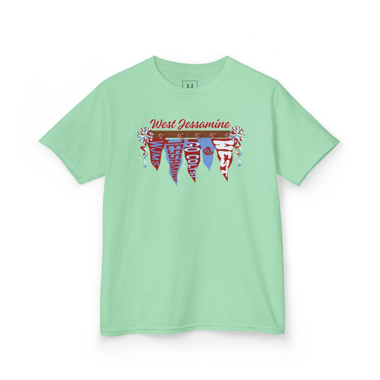 YOUTH --- WJMS : West Jessamine Pennant Flags - Unisex Shirt
