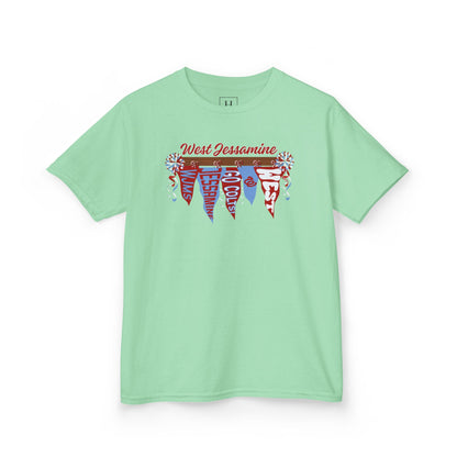 YOUTH --- WJMS : West Jessamine Pennant Flags - Unisex Shirt