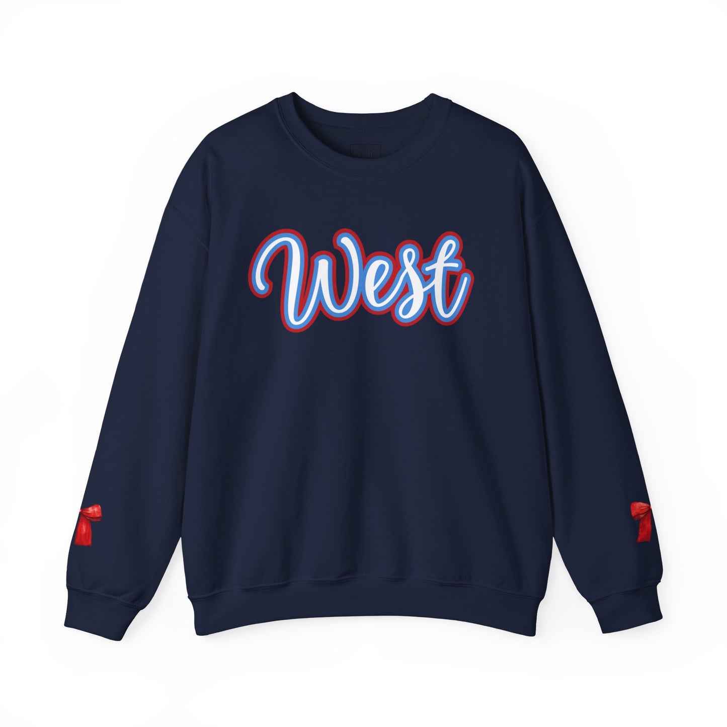 WJ WEST Jessamine -- Bows on Sleeves -- Unisex Sweatshirt