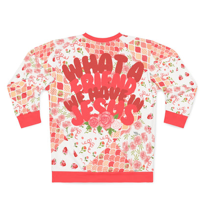 What a Friend We Have in Jesus Floral Sweatshirt